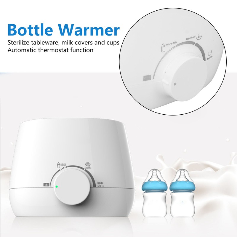 Milk Bottle Warmer Fast 5 Minutes Heating Automatic Thermostat Function