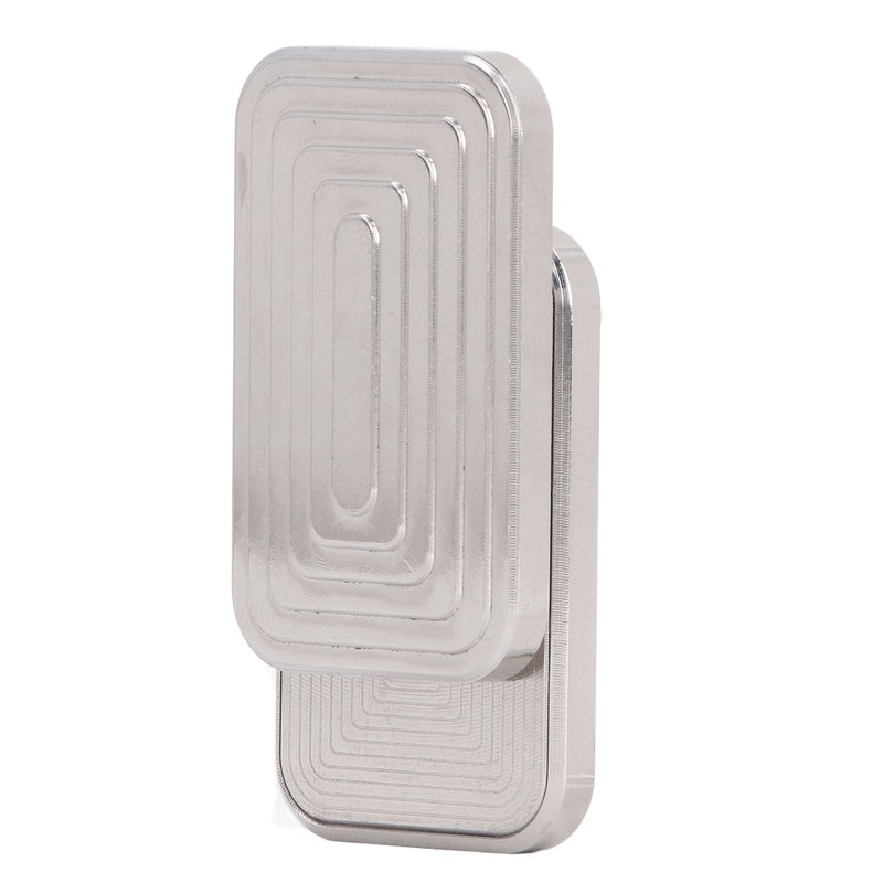 Metal Slider Toy Magnet Push Hand Slider Stainless Steel Stress
