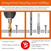 OCR 13PCS Titanium Drill Tap Set, HSS SAE & Metric