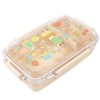Kutsuwa MU001 1-Tier Lunch Box, Sealed 4-Point Closure, 16.9 fl