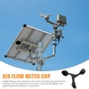 SUPVOX Aluminium Alloy Anemometer Wind Cups - Black, 6.69 Inch