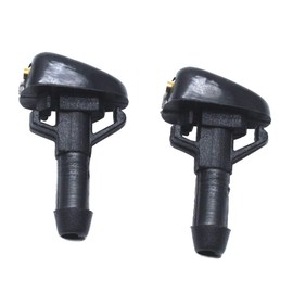 AUTUT 2pcs Car Front Windshield Wiper Washer Water Spray Nozzle Non-OEM Replacement Compatible with Mitsubishi