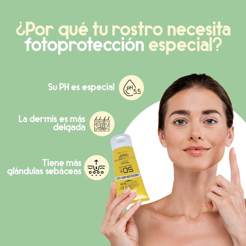 Fotosun® Uv 100 Protector Solar Uso Diario Fps50+ 60ml