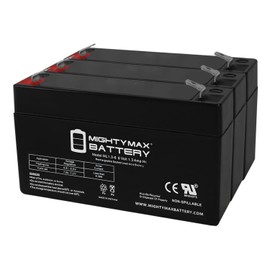 Mighty Max Battery 6V 1.3AH Ladd Steritak J7000 Inter Cranial Pressure Monitor Battery - 3 Pack