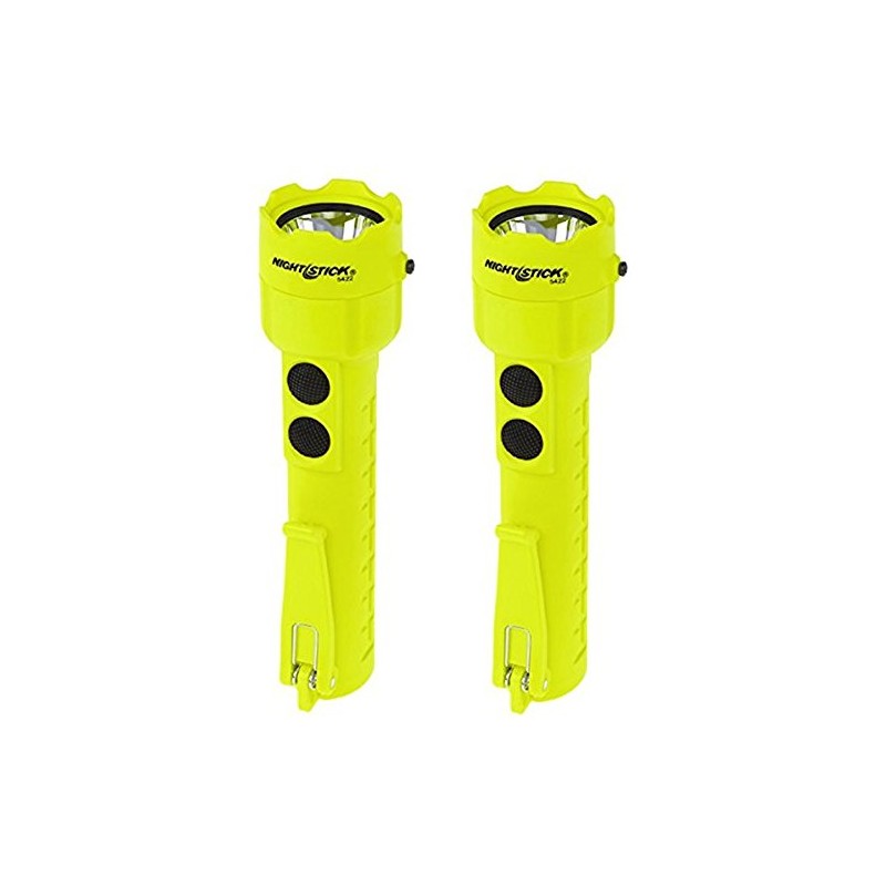 (2 Pack) Bayco Nightstick XPP-5422G Intrinsically Safe Permissible Dual-Light Flashlight,