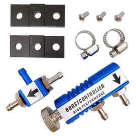 Meliore Mechanical Boost Controller VVC Turbo Car Power Horsepower Up Engine TURBO Simple Universal Blue Blue