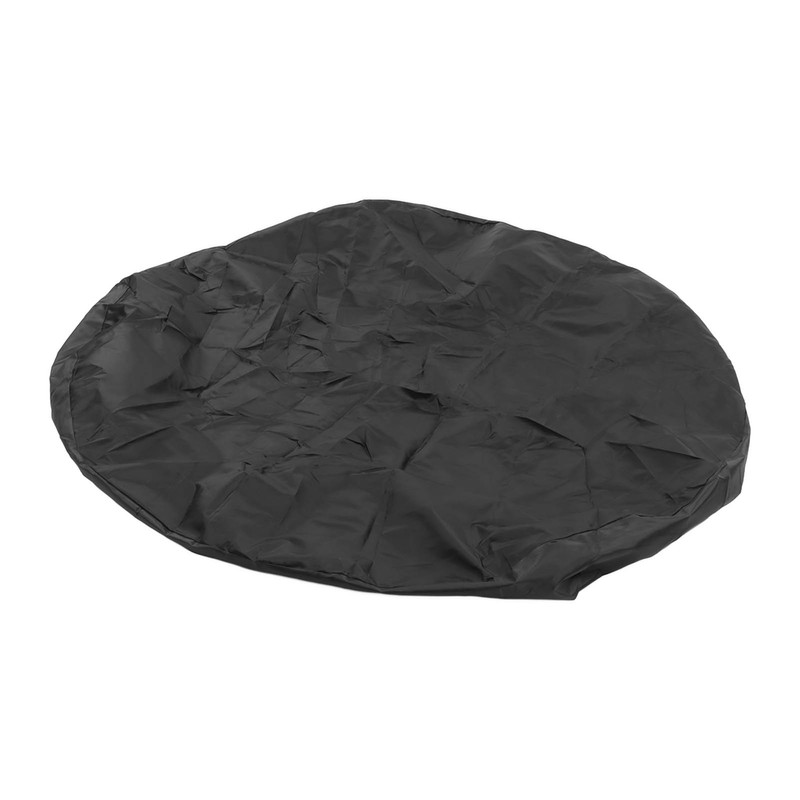 4ft Round Hot Tub Cover Oxford Fabric Folding Heat Insulation