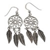 Touch Jewellery 925 Sterling Silver Dream Catcher Drop Earrings