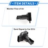 VekAuto Mass Air Flow Sensor Meter Compatible for Mazda 3