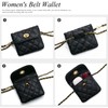 Long Keeper Leather Waist Bag - Women Mini Chain Belt