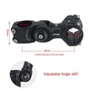 BSSOK Bicycle Stem Adjustable 31.8 mm/25.4 mm Handlebar Riser Bicycle