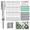 Trellis Wire for Climbing Plants Outdoor, 30 Set Wall Wire