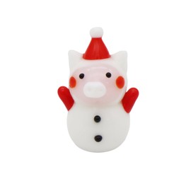 Forkart Cute Handmade Glassware Cosplay Snow Pig