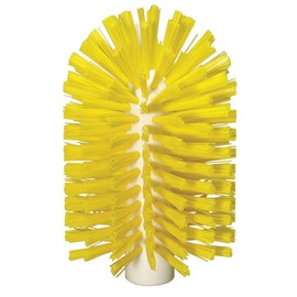 Vikan Tube Brush - Head Only - 4X6-1/2" - Yellow - Yellow