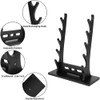 5 Tier Sword Stand Display Sword Rack Stand, Black Katana