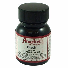 Angelus Acrylic Paints 1 Oz Color - Black