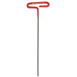 BONDHUS Hexagonal Loop T-Handle Long 0.1 inch (3 mm) [Total Length: 9.8 inches (250 mm), Shaft Length: 9.0 inches (229 mm), Handle Length: 3.0 inches (77 mm); Black Dyed No. 46556