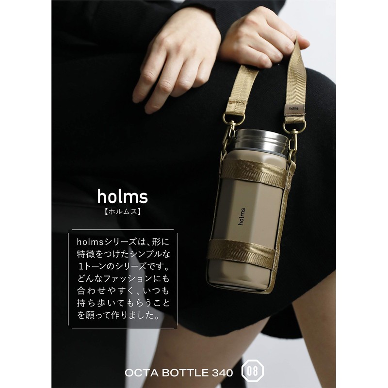 CBJAPAN Water Bottle, Beige, 11.5 fl oz (340 ml), Direct