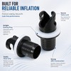 2 Pcs Paddle Board Pump Adapters with Air Valve Connector