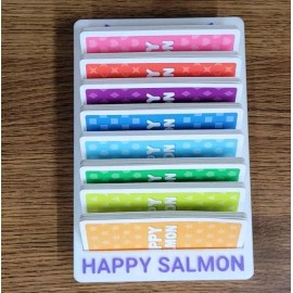 AllPlay Happy Salmon - 3d printed box insert - ANY COLOR - Exploding Kittens- 3-8players