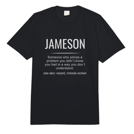 Jameson Name Comfort Colors Adult Heavyweight T-Shirt