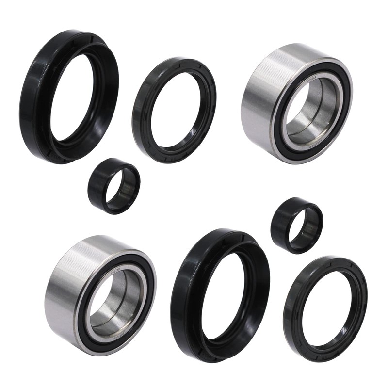 Front Wheel Bearing with Seal Kits for 07-13 Honda TRX420