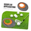 NOLITOY 2pcs Golf Putting Cup Aid Portable Indoor Training Accessory