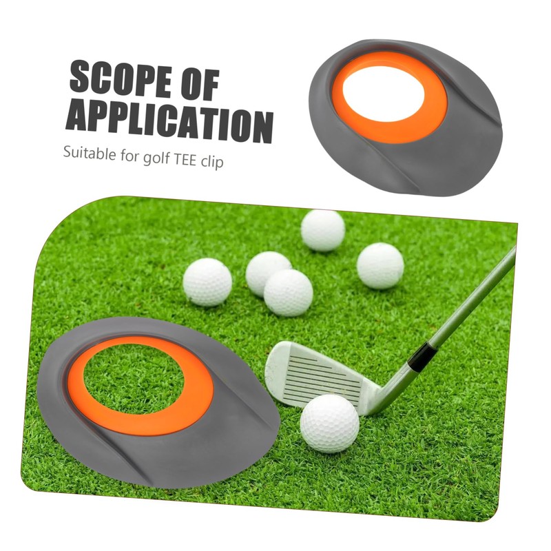 NOLITOY 2pcs Golf Putting Cup Aid Portable Indoor Training Accessory