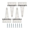HOME MASTER HARDWARE 6 Inch Stainless Steel Gate Hinges for