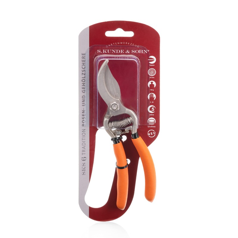 SKS 6 Tradition - Forged Secateurs - Pruning Shears &