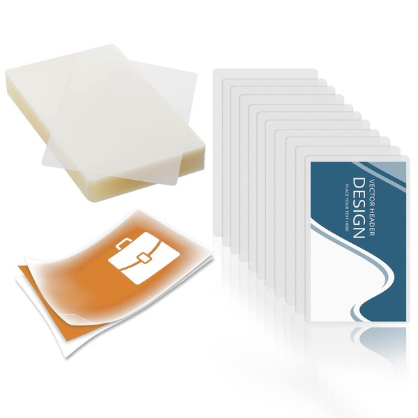 200 Pieces 4x6 Thermal Laminating Pouches 5Mil Photo Recipe Laminating