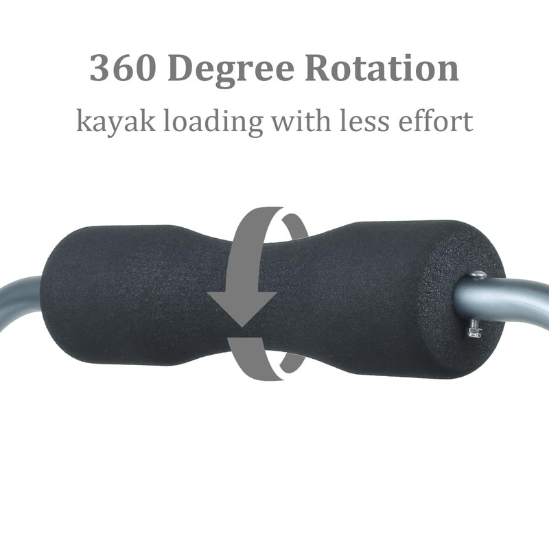 Kayak Roller, Kayak Load Assist with Heavy Duty Pumping Suction