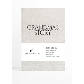 Grandma's Story Journal (Linen Hardcover) - A Family Keepsake with + 250 Prompts to Share Her Life Story and Memories