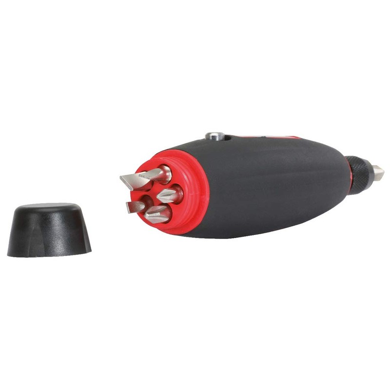 KS TOOLS T-handle Ratchet Bit Screwdriver, 1/4"