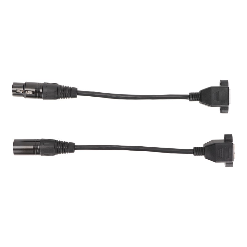 2pcs XLR3 to RJ45 Cable 3pin Plug and Play Female