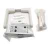 Kuriki Manufacturing WH-W30 Resin Lever Handle Set for Bathrooms, LU-BP4-1S-WH-W30