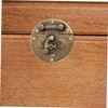 Operitacx Necklace Box Lock Bronze Box Buckle Furniture Accessory Strong