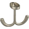 Elements YD20-156SN Kingsport 1-9/16" Traditional Ceiling Mounted Double Prong Robe