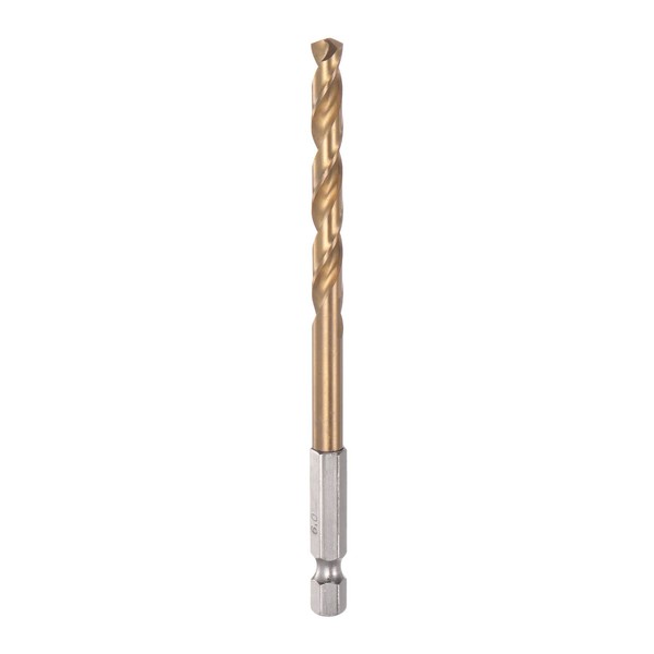 HARFINGTON 1/4" Hex Shank Drill Bit 6mm Titanium Drill Bits