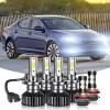 SHENKENUO For 2014 2015 KIA OPTIMA-6x 6000K LED Headlight Hi/Low+Fog
