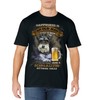 Schnauzer Sitting Near Old Man Gift For You T-Shirt
