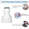 Qrity 1 Piece Water Quick Coupling Fitting, 3/8 Inch RO