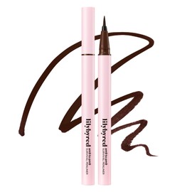 lilybyred lilybyred Am9 to Pm9 Survival Penliner | Korean Waterproof Liquid Eyeliner, 0.1mm Ultra-Fine Brush, Highly Pigmented, Quick-Dry, Smudge-Proof, Long-Lasting, Precision Line, 0.021 oz. (02 Matt Brown)