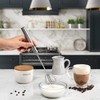 Egg Whisk Stainless Steel Hand Push Whisk Egg Blender Semi-Auto