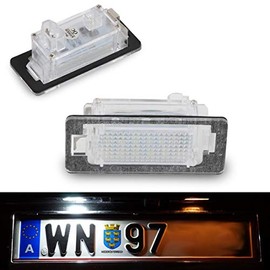 Do!LED A011 LED License Plate Light Cool White/Pure White with E-Certification Mark 100% Waterproof