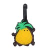 Fruit Luggage Tag Bright Travel ID Label - Pineapple