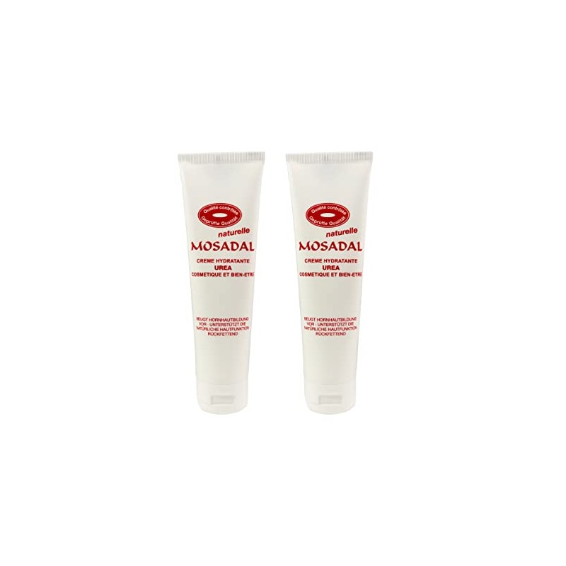 2 x Mosadal Hydratante Cream with Urea for Healthy Skin