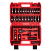 LLNDEI 3/8”Drive Impact Socket Set,Standard SAE(5/16 to 3/4-Inch) Metric Size(8-22mm),