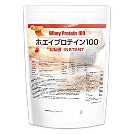 ホエイプロテイン100 【instant】 500ｇプレーン味 rBST (牛成長ホルモン剤不使用) WPC 溶けやすい造粒品 [01] NICHIGA(ニチガ)