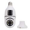 Light Bulb Security Cameras Motion Detection Dual Lens Light Socket
